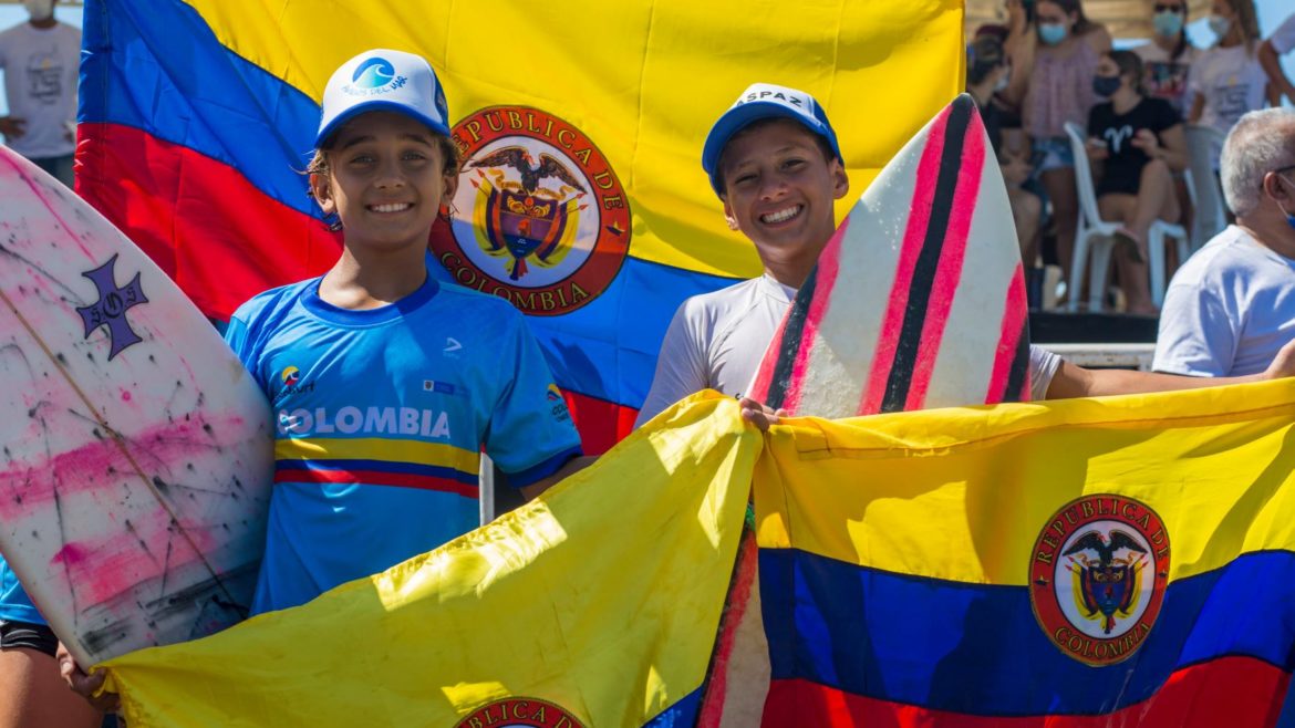 Colombia campeón del 2do Sudamericano de Surfing Infantil 2020