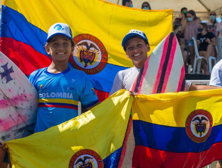 Colombia campeón del 2do Sudamericano de Surfing Infantil 2020