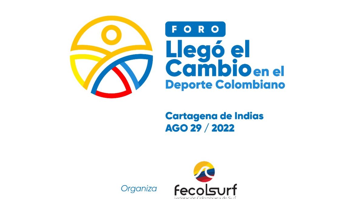 FECOLSURF organiza el Foro “Llegó el Cambio en el Deporte Colombiano” en Cartagena