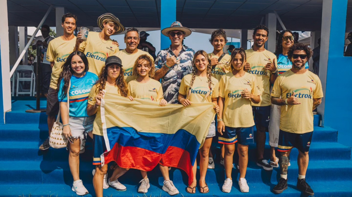 Colombia hace historia en el Campeonato Mundial Juvenil de Surf ISA 2024